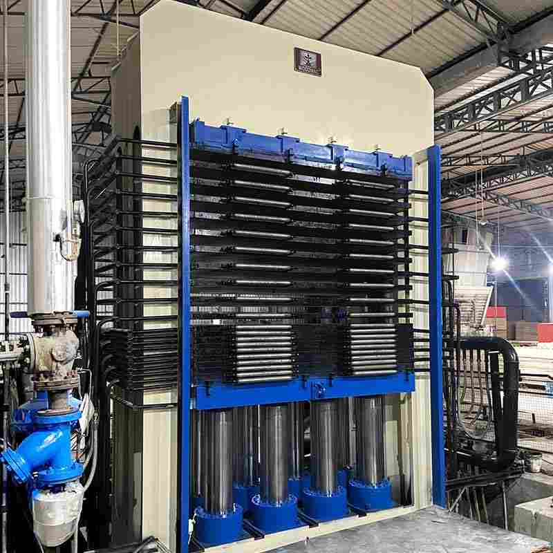 HYDRAULIC HOT PRESS FOR PLYWOOD, FLUSH DOORS, BLOCKBOARD