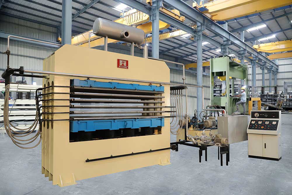 Press with Inbuilt Heating Source